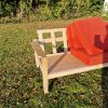 Komfort Trepersoners sofa, massiv egetræ, “Komfort” — billede 3