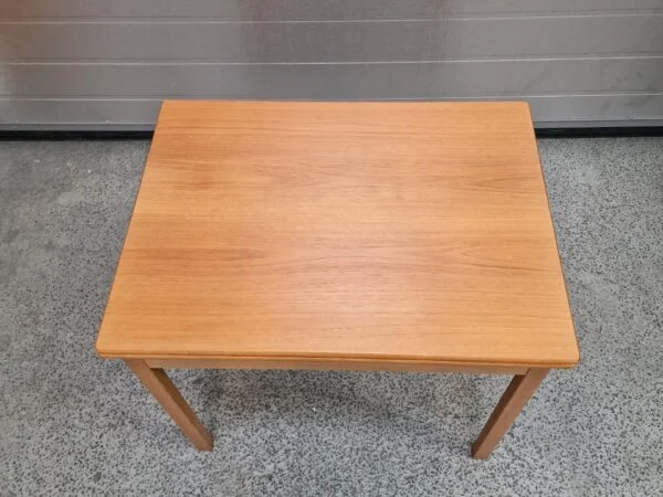 SKM Spillebord med drejbar plade, teak og egetræ, SKM — billede 3
