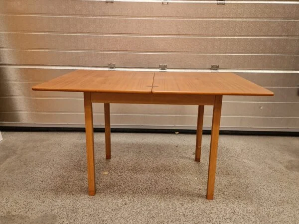 SKM Spillebord med drejbar plade, teak og egetræ, SKM — billede 7