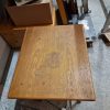Sidebord på hjul, teak, model R103, FDB Ejvind Johansson