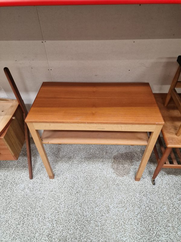 Sidebord, teak og egetræ, SKM