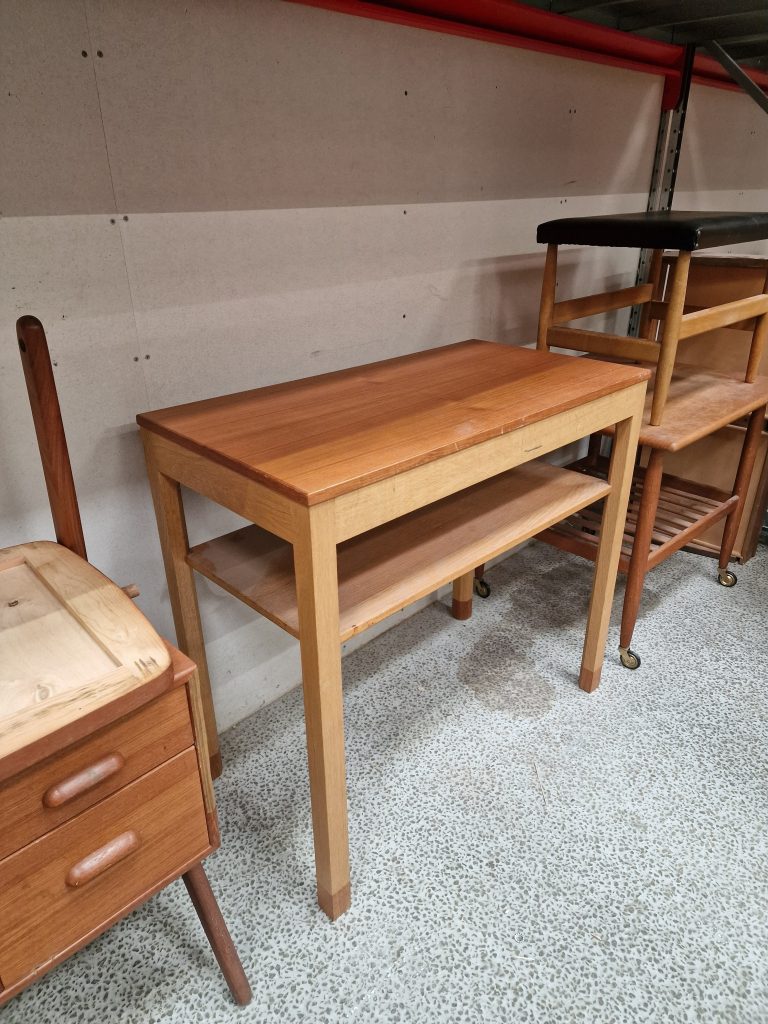 SKM Sidebord, teak og egetræ, SKM — billede 4