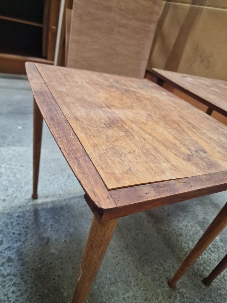 Møbelintarsia Indskudsborde, trommestikker — billede 10