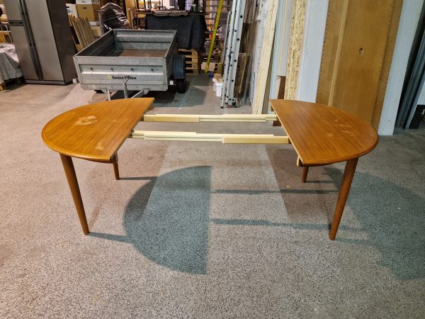 Rundt spisebord, teak, Skovmand Andersen