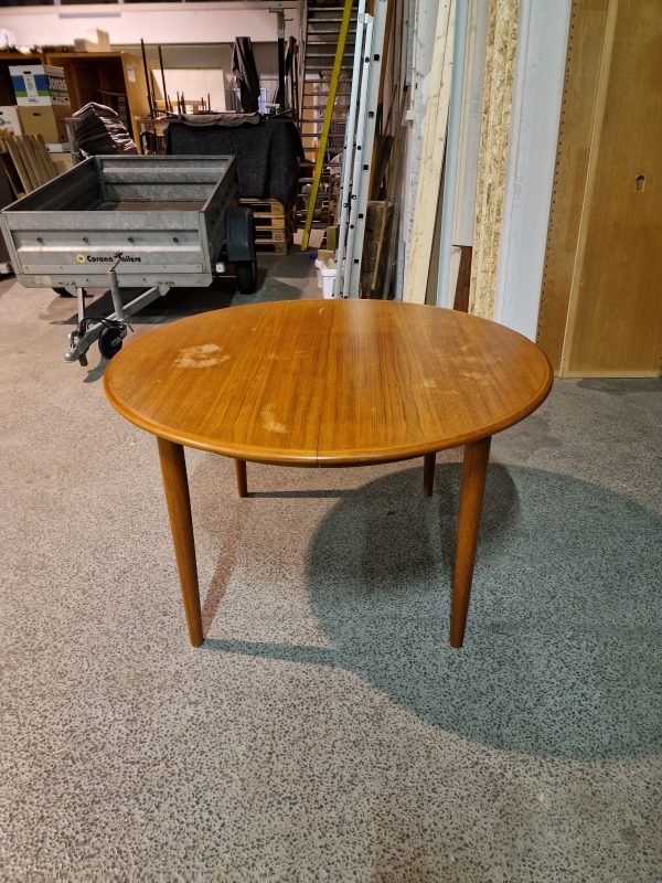 Rundt spisebord, teak, Skovmand Andersen