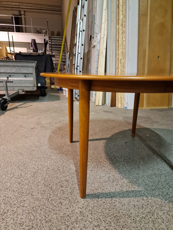 Rundt spisebord, teak, Skovmand Andersen
