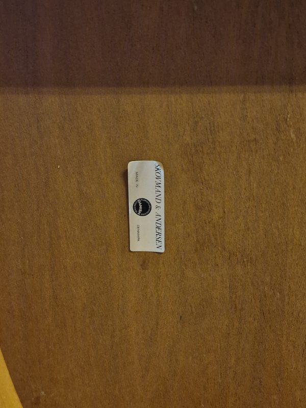 Rundt spisebord, teak, Skovmand Andersen