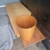Papirkurv i teak — billede 2