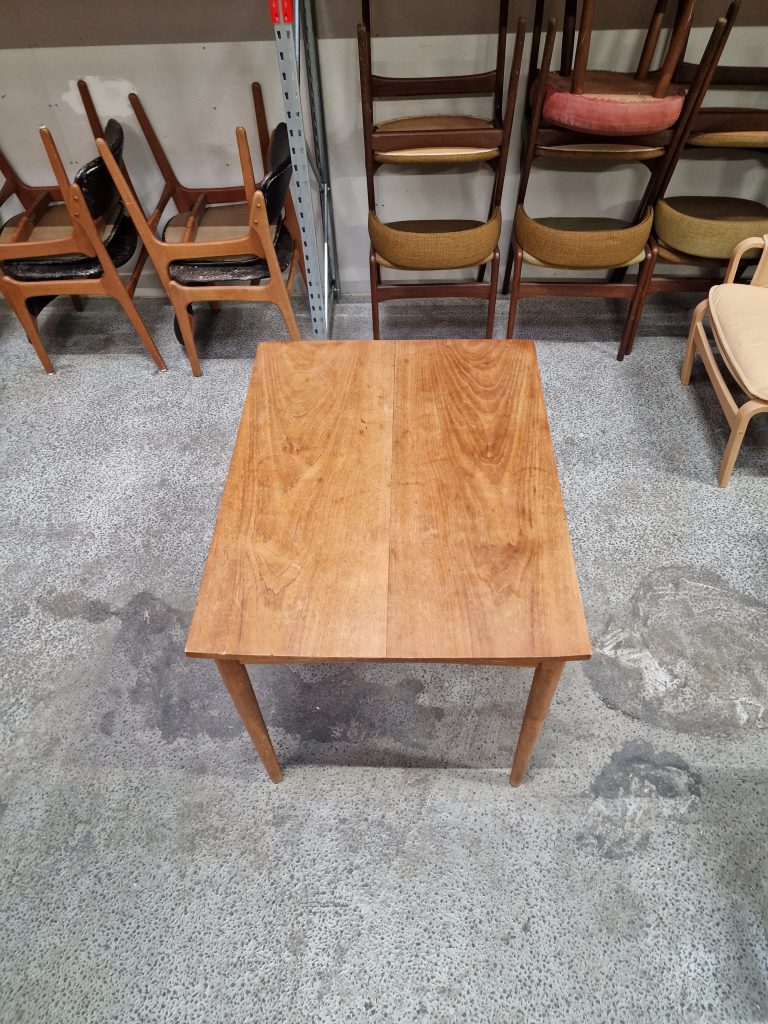 Spisebord med klapper, teak — billede 4