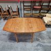 Spisebord med klapper, teak — billede 5