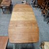 Spisebord med klapper, teak — billede 10