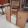 Spejl, teak, aflangt — billede 5