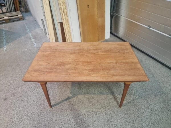 Johannes Andersen Stort teak spisebord med hollandsk udtræk — billede 3