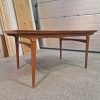 Johannes Andersen Stort teak spisebord med hollandsk udtræk — billede 4