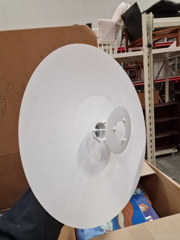 Pendel, hvid, Ø50 cm