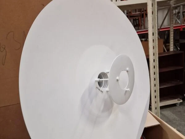 Pendel, hvid, Ø50 cm