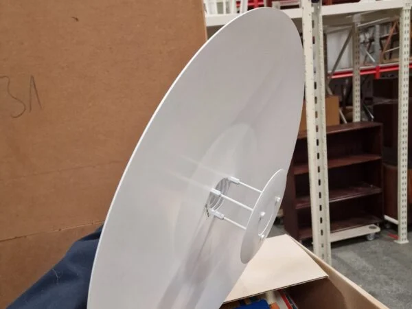 Pendel, hvid, Ø50 cm