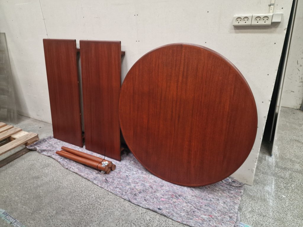 Skovmand Andersen Rundt spisebord, teak, Skovmand Andersen — billede 7