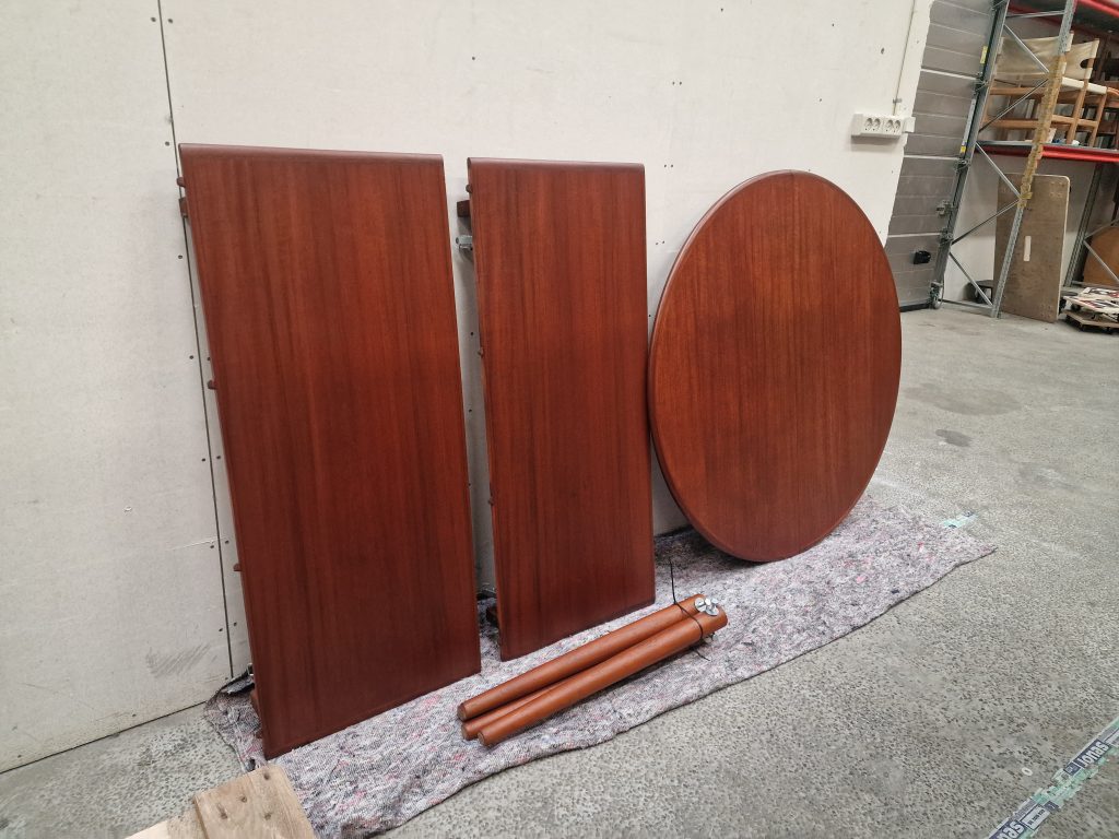 Skovmand Andersen Rundt spisebord, teak, Skovmand Andersen — billede 8