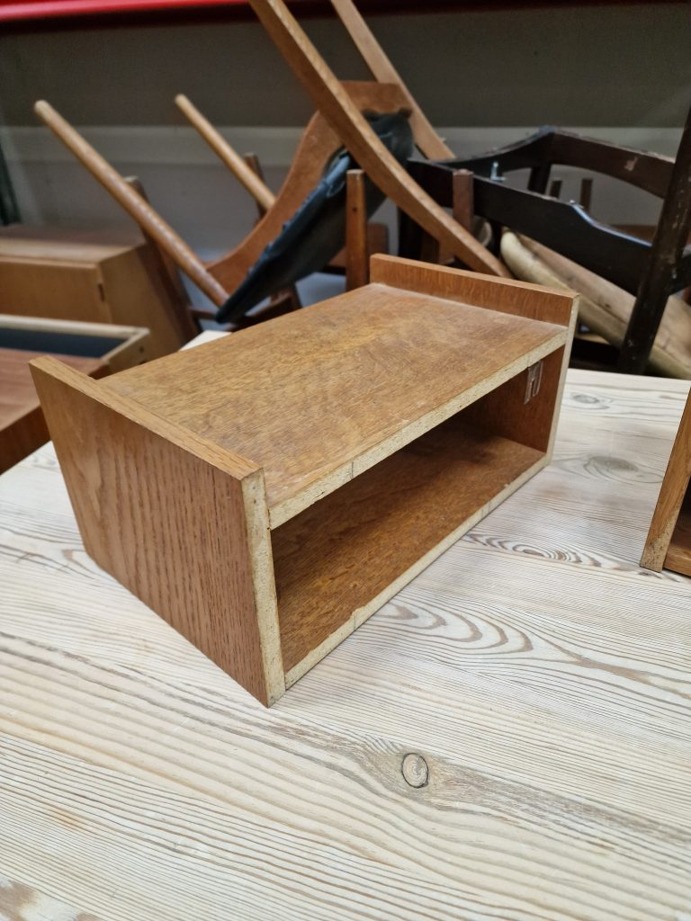 Sengeborde, egetræ — billede 9
