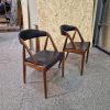 Kai Kristiansen model 31 To spisestole i teak model 31 af Kai Kristiansen — billede 3