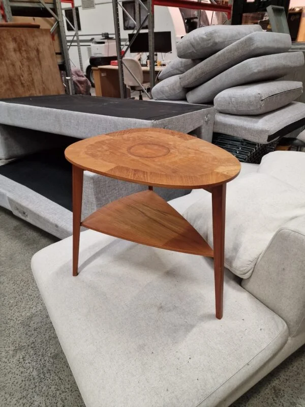 Holger Georg Jensen Sofabord i teak med hylde