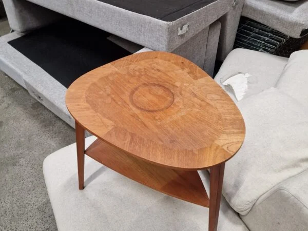 Holger Georg Jensen Sofabord i teak med hylde — billede 3