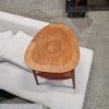 Sofabord i teak med hylde