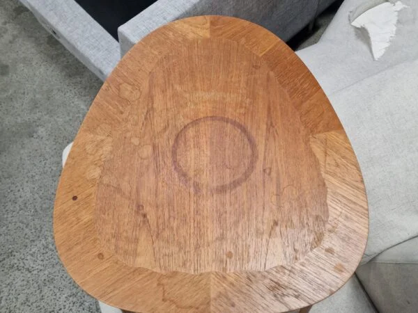 Holger Georg Jensen Sofabord i teak med hylde — billede 7
