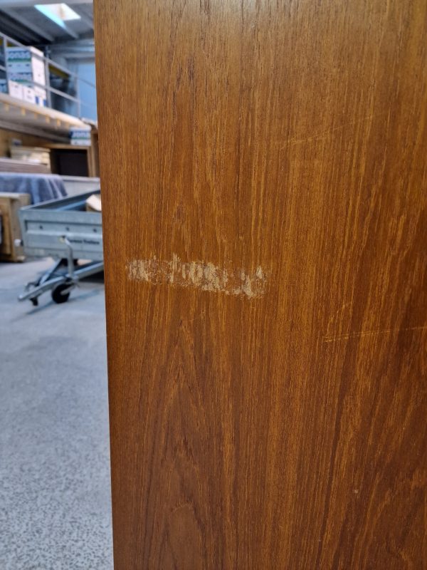Kommode i teak med seks skuffer