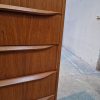 Kommode i teak med seks skuffer