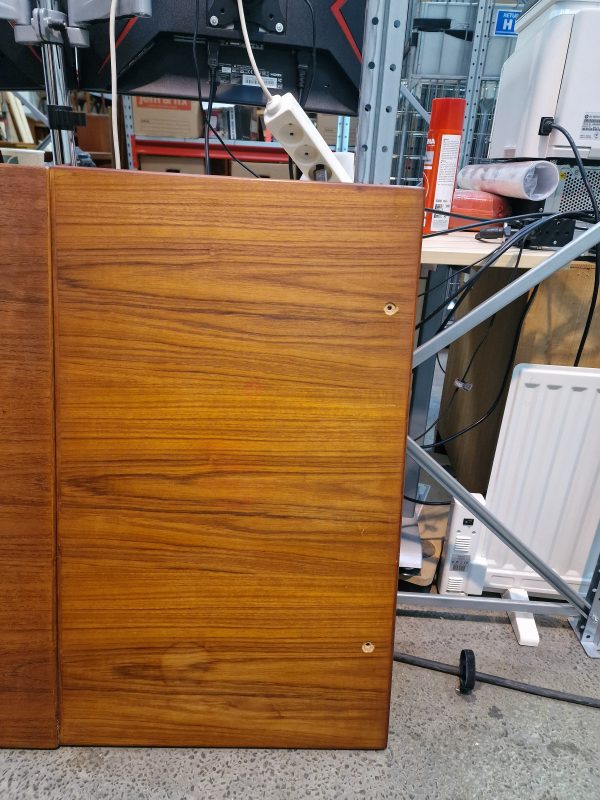 Spisebord med hollandsk udtræk, teak