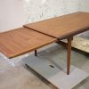 Uldum Møbelfabrik, Johannes Andersen  Spisebord i teak med tillægsplade af Johannes Andersen for fra Uldum Møbelfabrik — billede 10