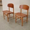 Børge Mogensen To stole, teak, Børge Mogensen model 122, Søborg Møbelfabrik — billede 4