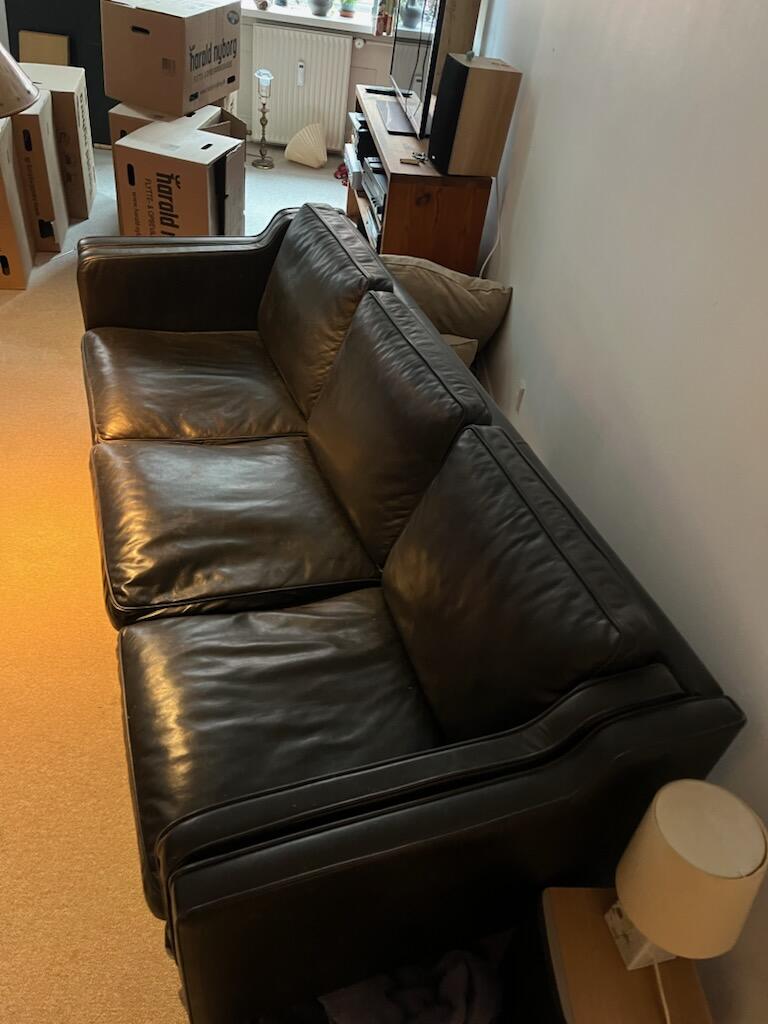 Stouby 3 pers sort Stouby sofa — billede 6