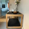 CFC Silkeborg Serveringsvogn/rullebord, massiv egetræ, CFC Silkeborg — billede 2