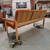 Magnus Olesen Trepersoners sofa, Magnus Olesen, egetræ, rød polstring — billede 6