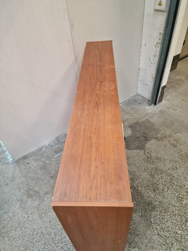 Bogreol-overdel, teak — billede 7