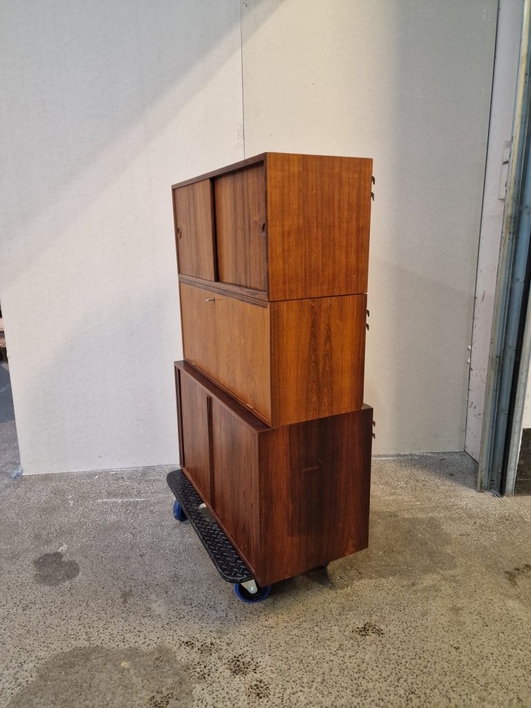 Kai Kristiansen, Feldballe Møbelfabrik Vangereol, tre fag, palisander, Kai Kristiansen — billede 4