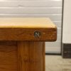 Nipu Direktør-skrivebord med indbyggede skuffer, teak, Nippu — billede 10