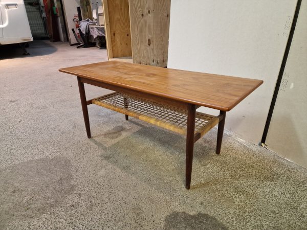 Sofabord, teak, flethylde