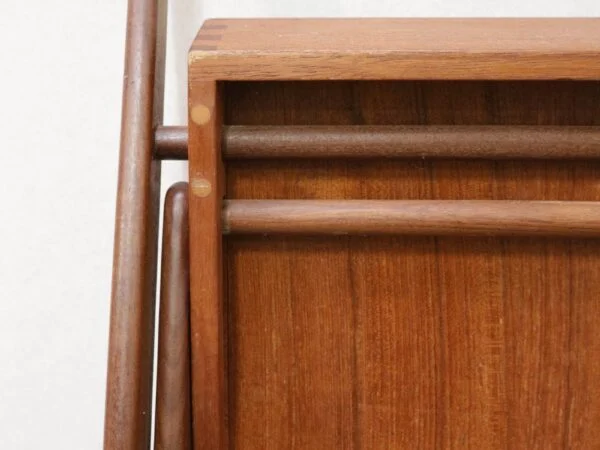 Tilskrevet Svend Aage Madsen Serveringsbord på hjul, teak — billede 12