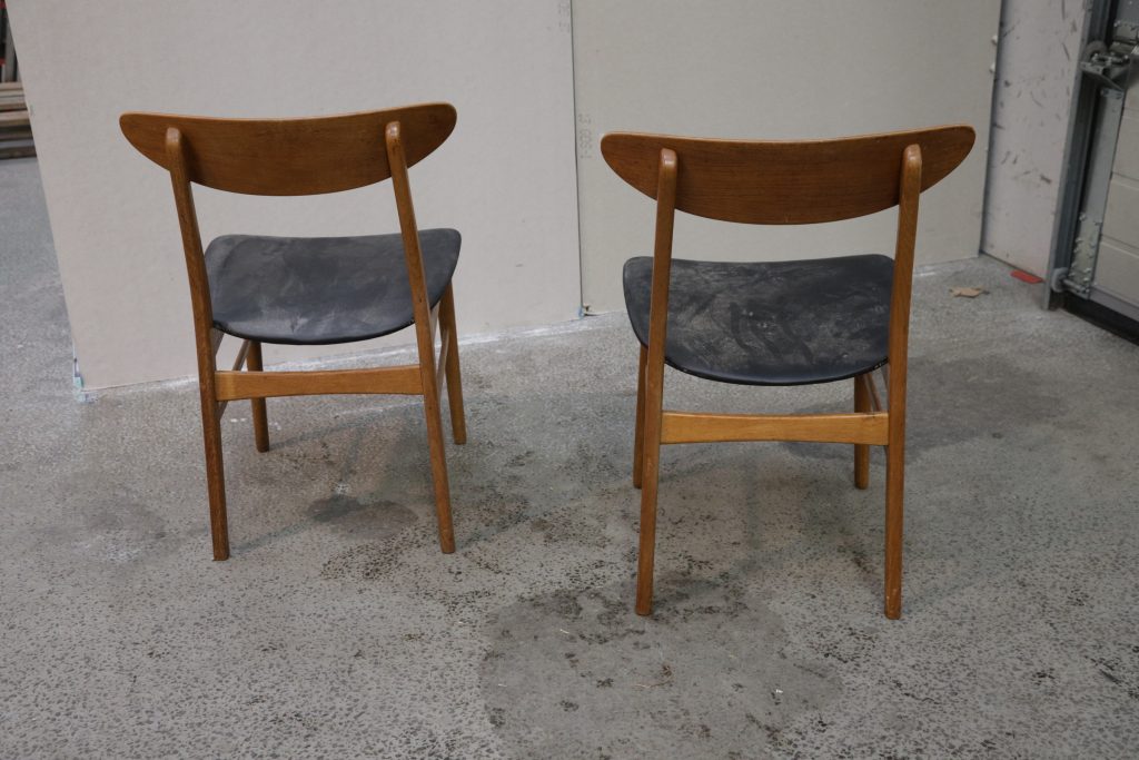 Farstrup model 210 To stk Farstrup model 210 med løse sæder, teak — billede 4