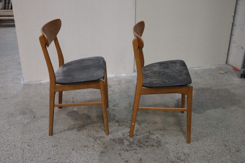 Farstrup model 210 To stk Farstrup model 210 med løse sæder, teak — billede 5
