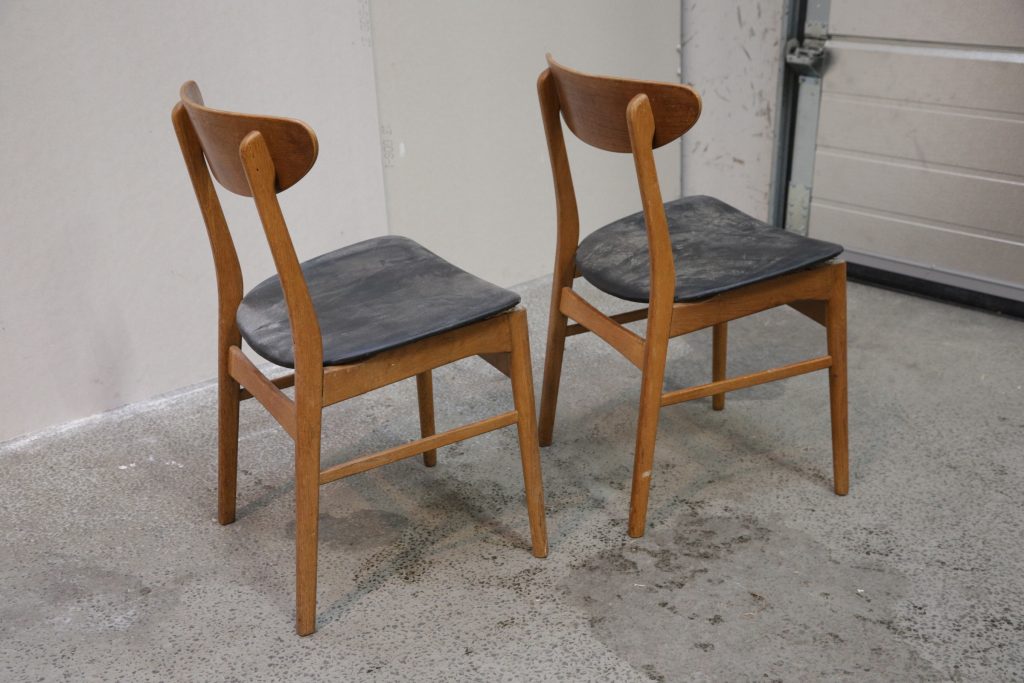 Farstrup model 210 To stk Farstrup model 210 med løse sæder, teak — billede 6