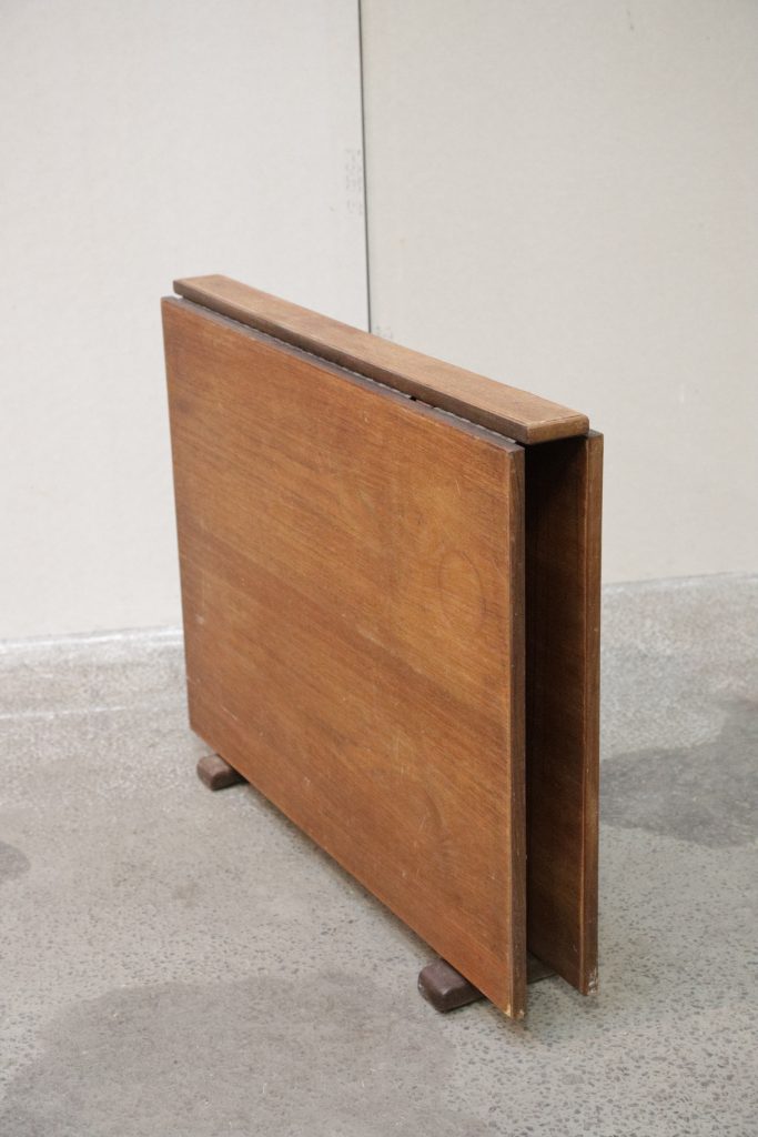 Spisebord i teak med gateleg — billede 2