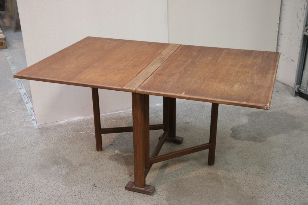 Spisebord i teak med gateleg — billede 7