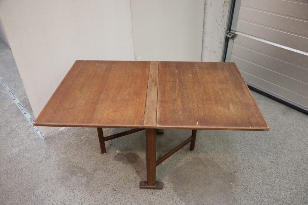 Spisebord i teak med gateleg — billede 8