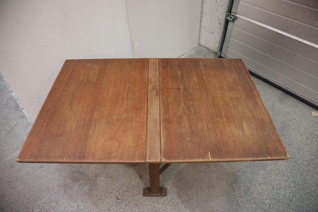 Spisebord i teak med gateleg — billede 10