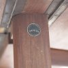 Spisebord i teak med gateleg — billede 3